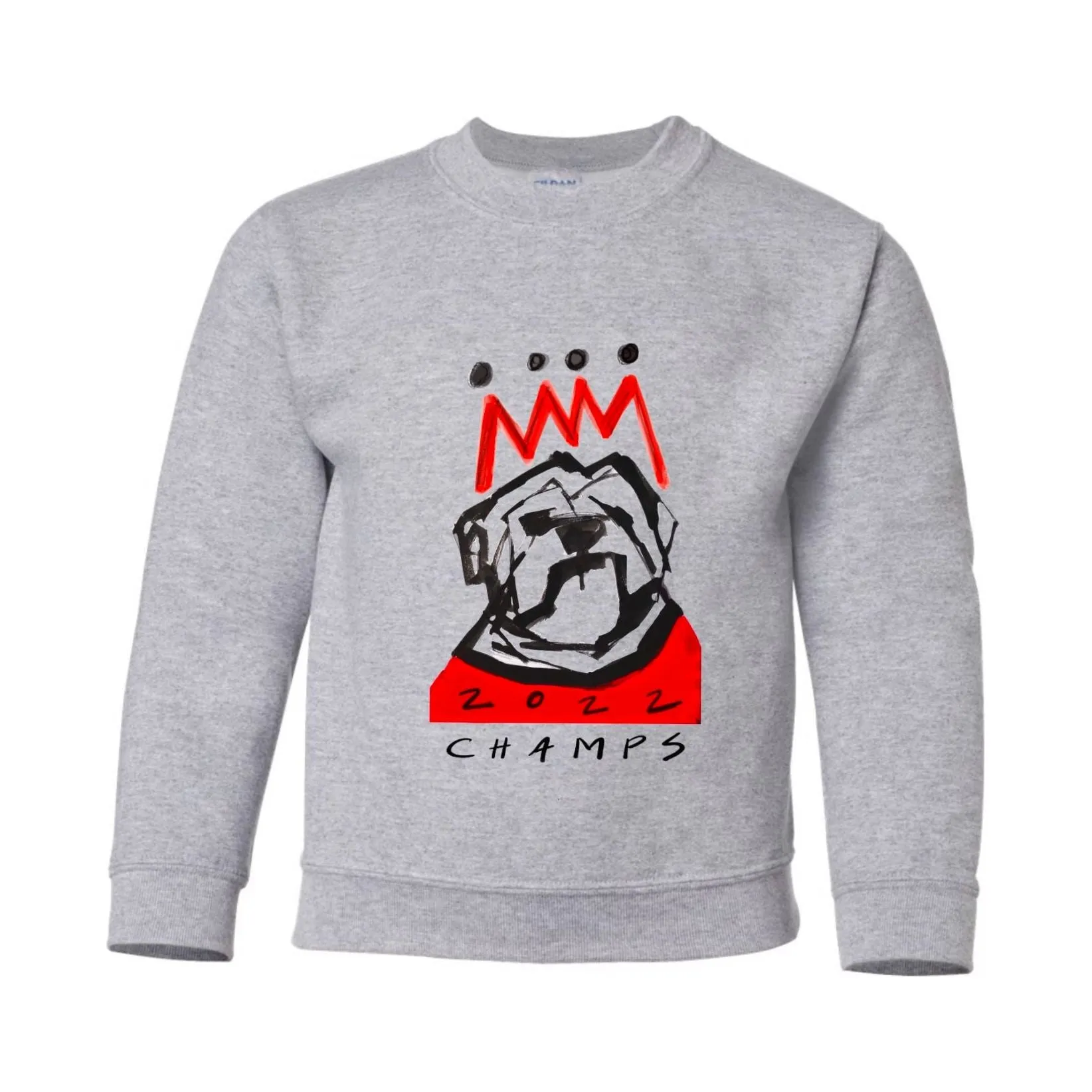 2022 Crowned Bulldog Youth Sweatshirt