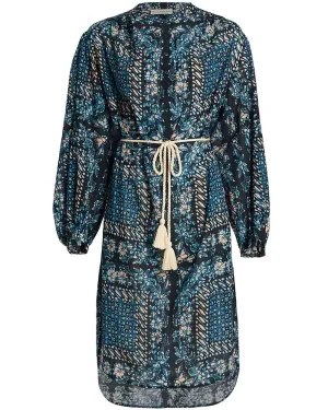 Azure Nerissa Belted Coverup