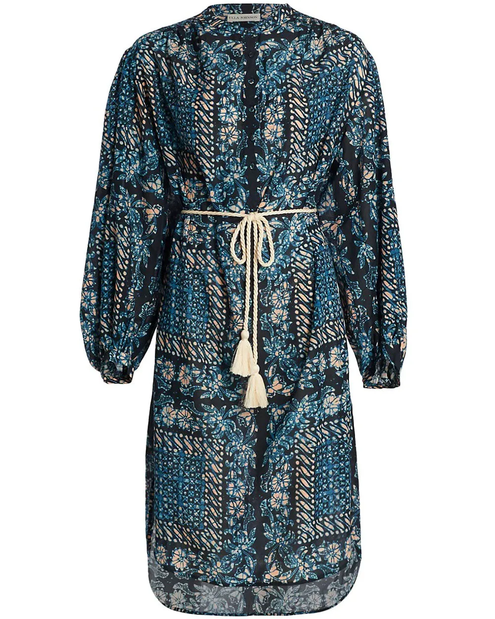 Azure Nerissa Belted Coverup