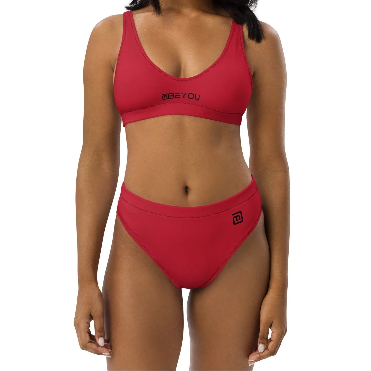 Be-Classic Women’s Recycled Alizarin Red Bikini Swimsuit