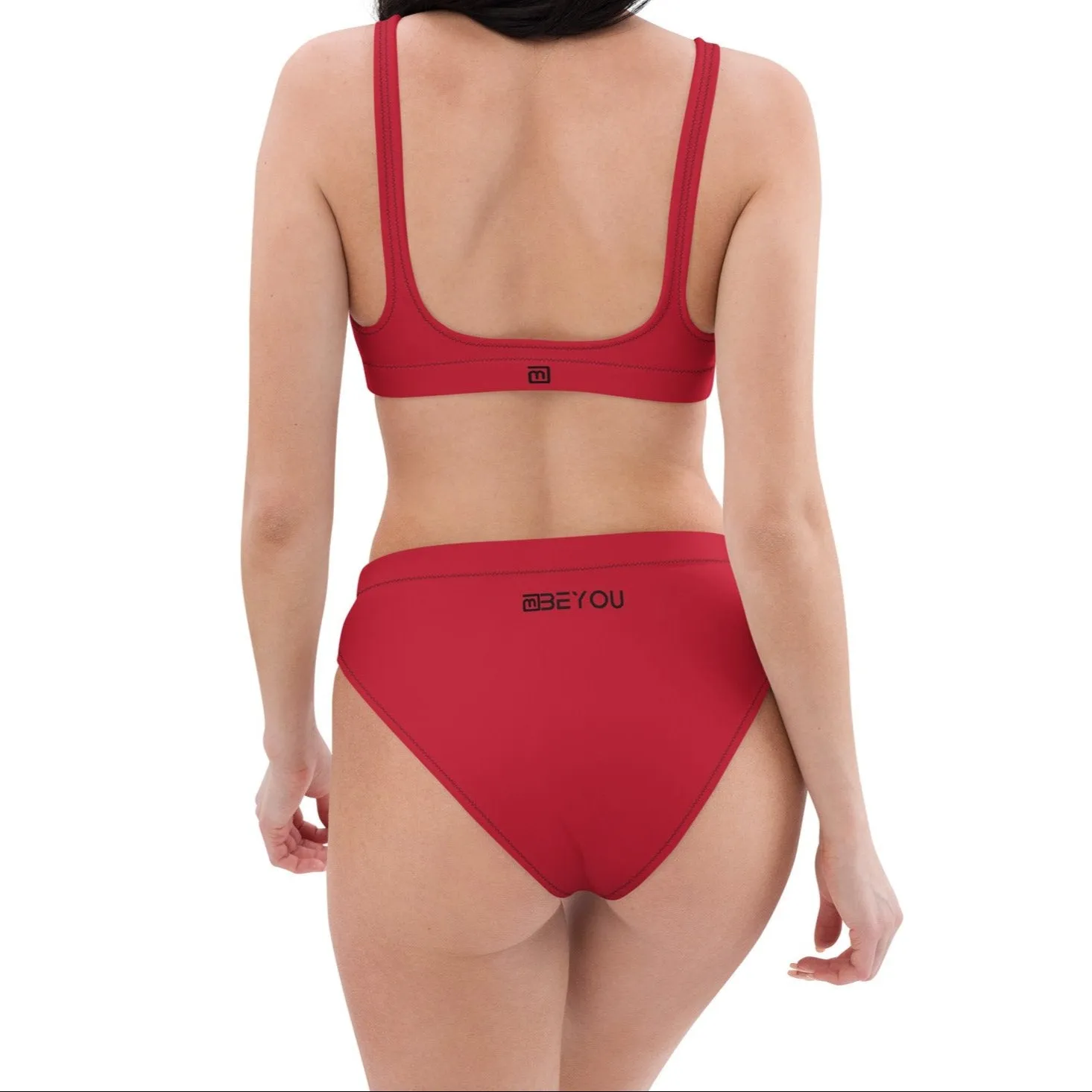 Be-Classic Women’s Recycled Alizarin Red Bikini Swimsuit