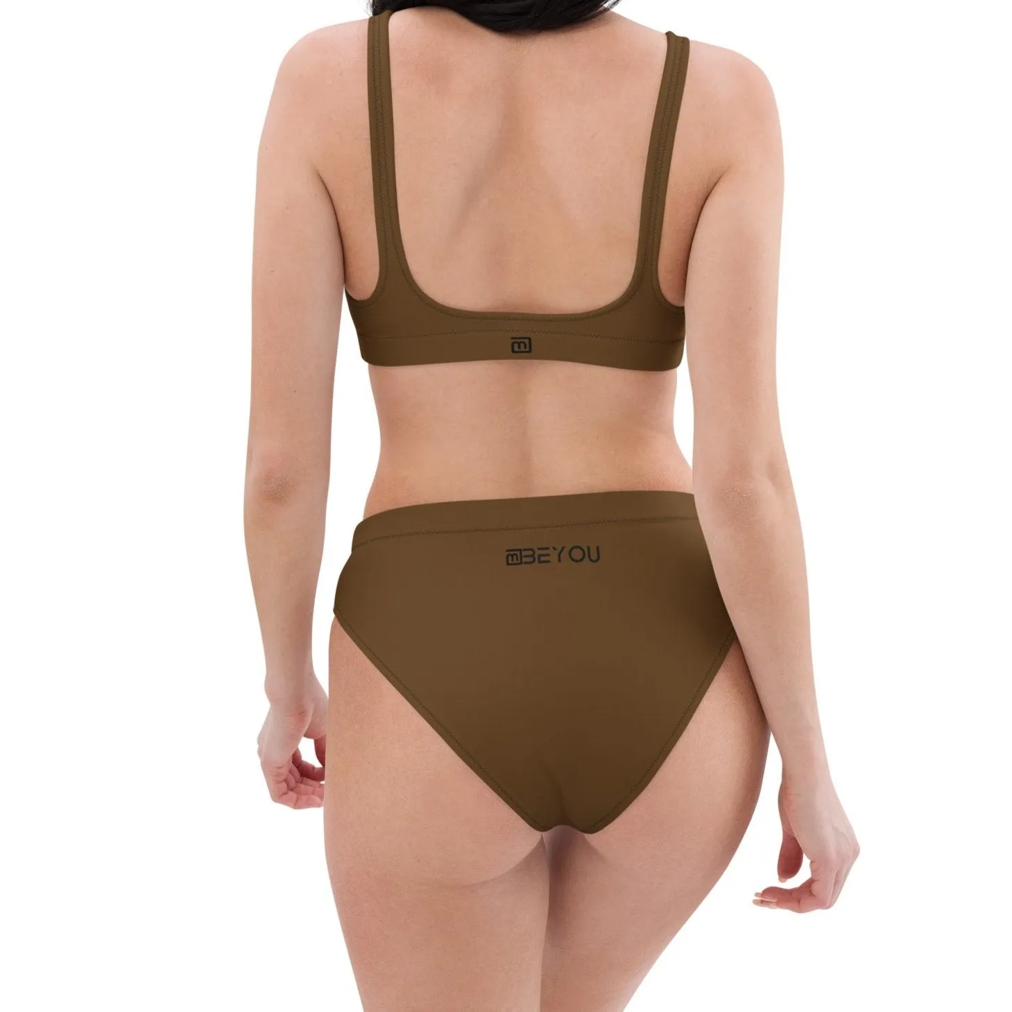 Be-Classic Women’s Recycled Brown Bikini Swimsuit