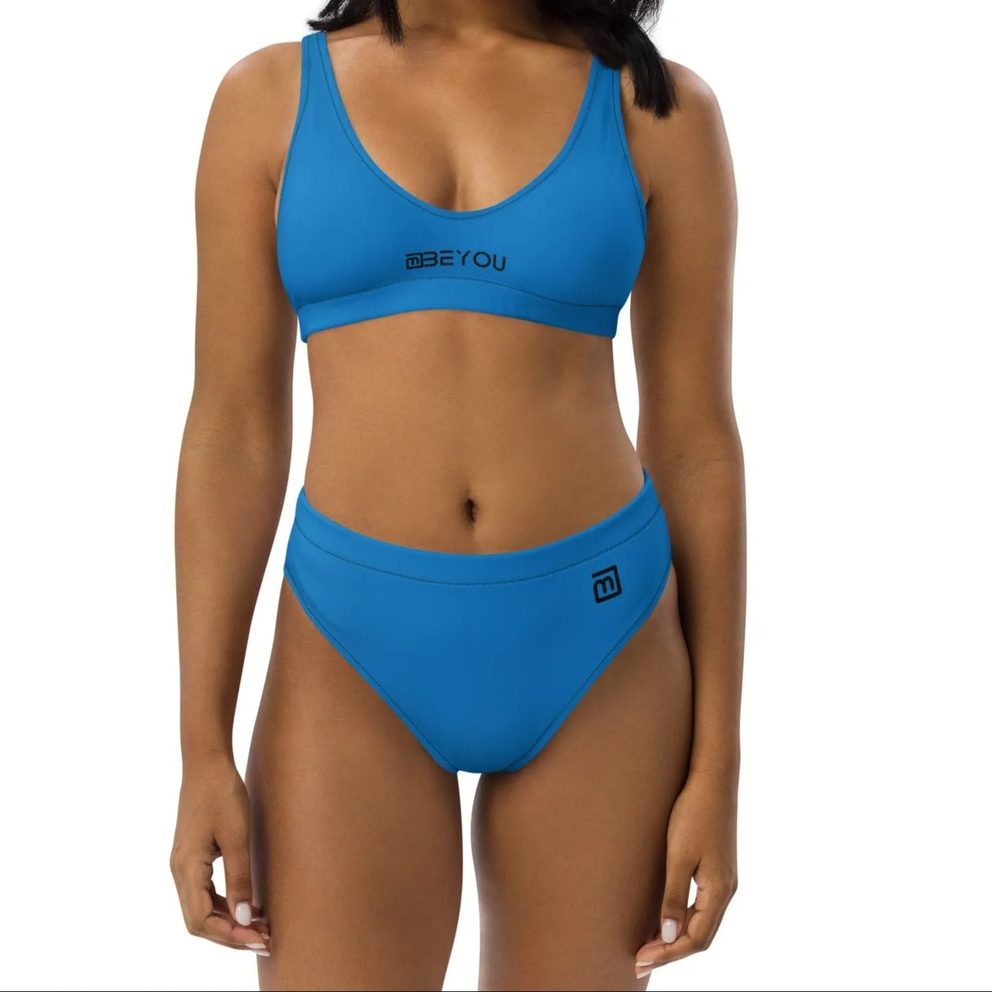 Be-Classic Women’s Recycled Cerulean Blue Bikini Swimsuit