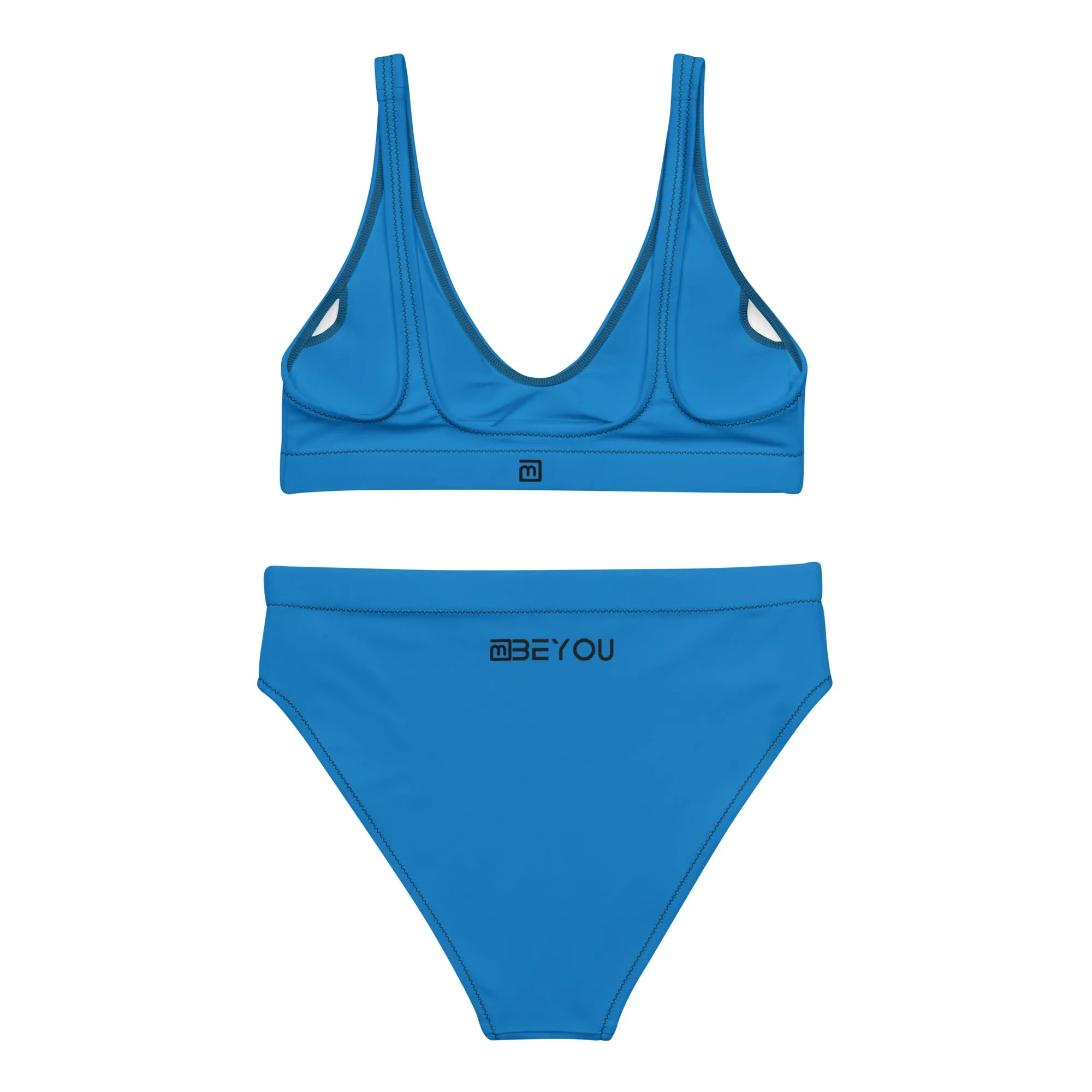 Be-Classic Women’s Recycled Cerulean Blue Bikini Swimsuit