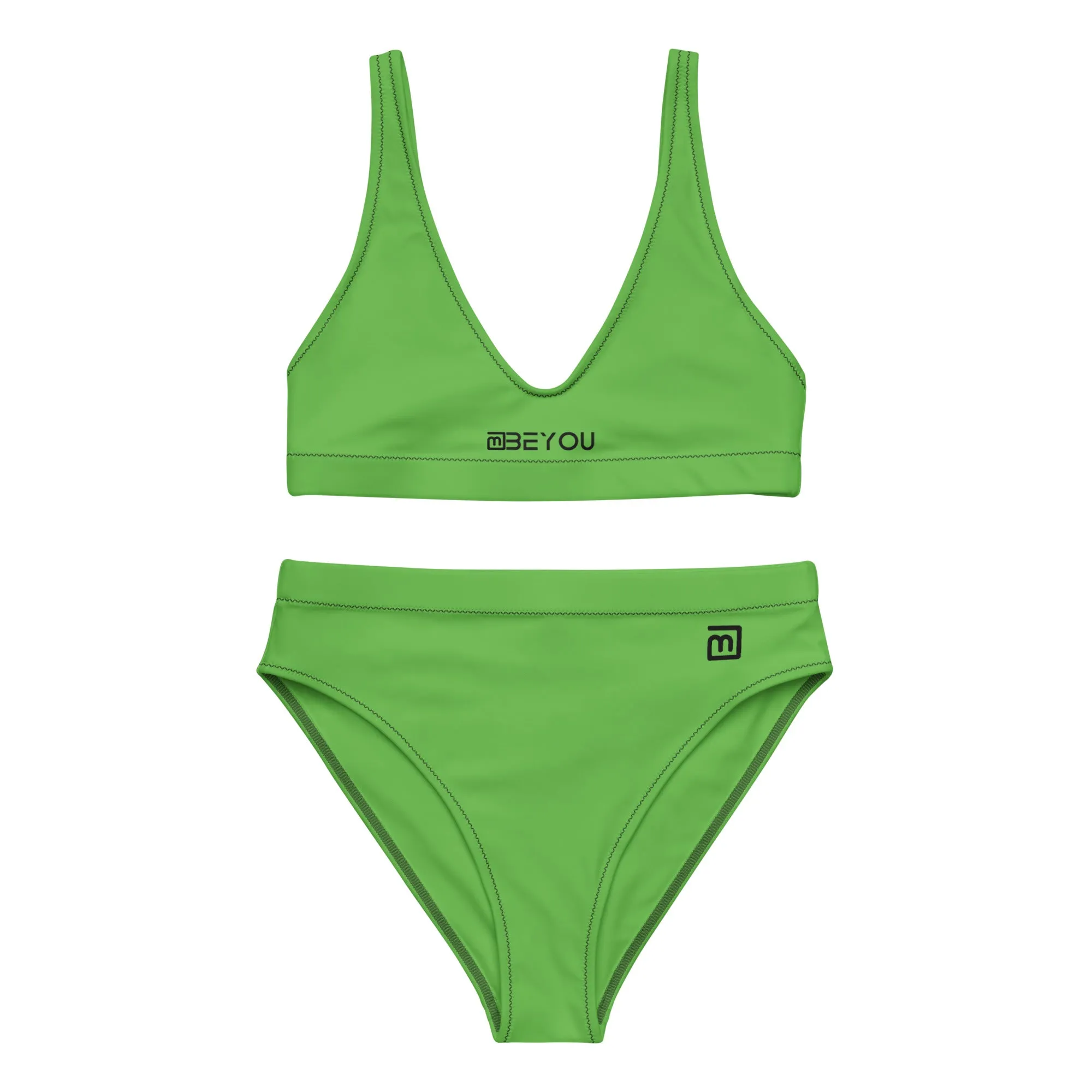 Be-Classic Women’s Recycled Green Bikini Swimsuit