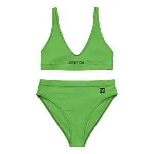 Be-Classic Women’s Recycled Green Bikini Swimsuit