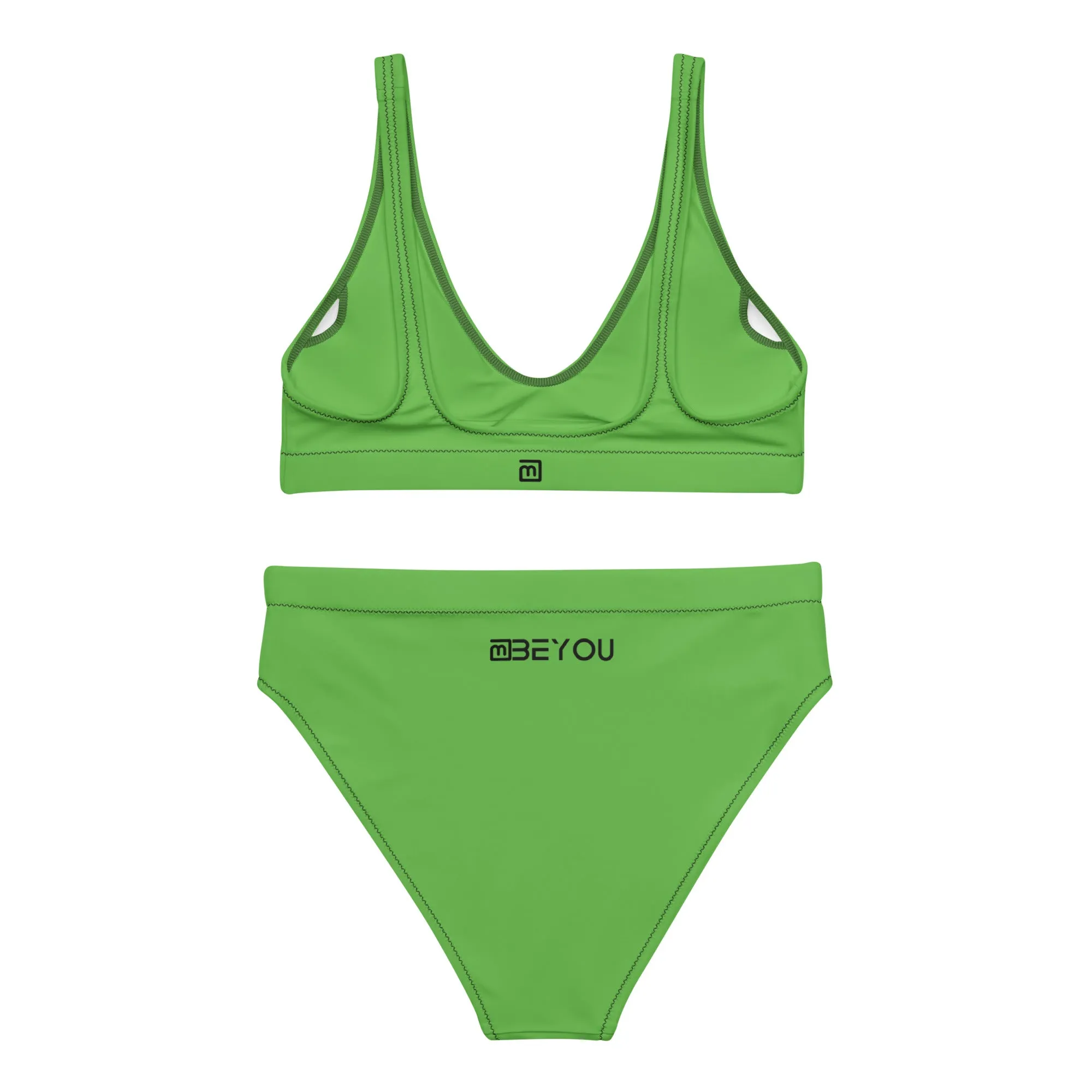 Be-Classic Women’s Recycled Green Bikini Swimsuit