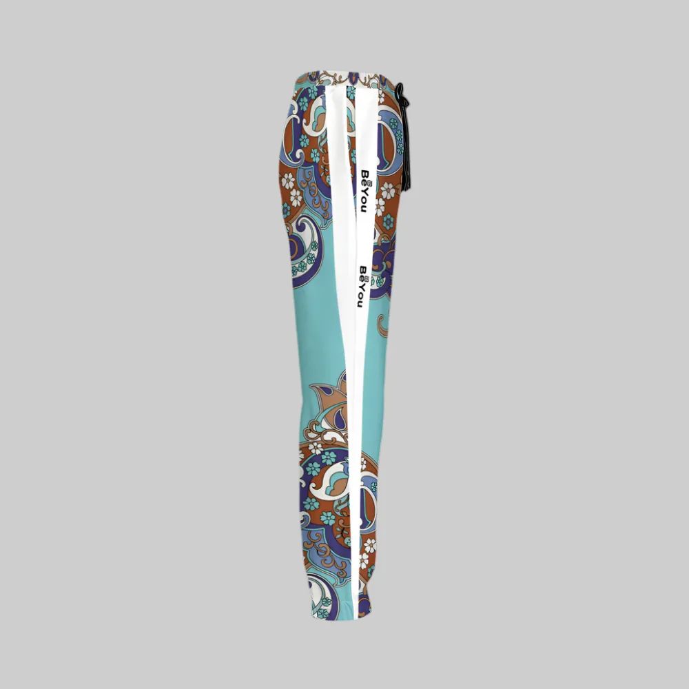 Be-Dominate Unisex Turquois Recycled Jogging Pants