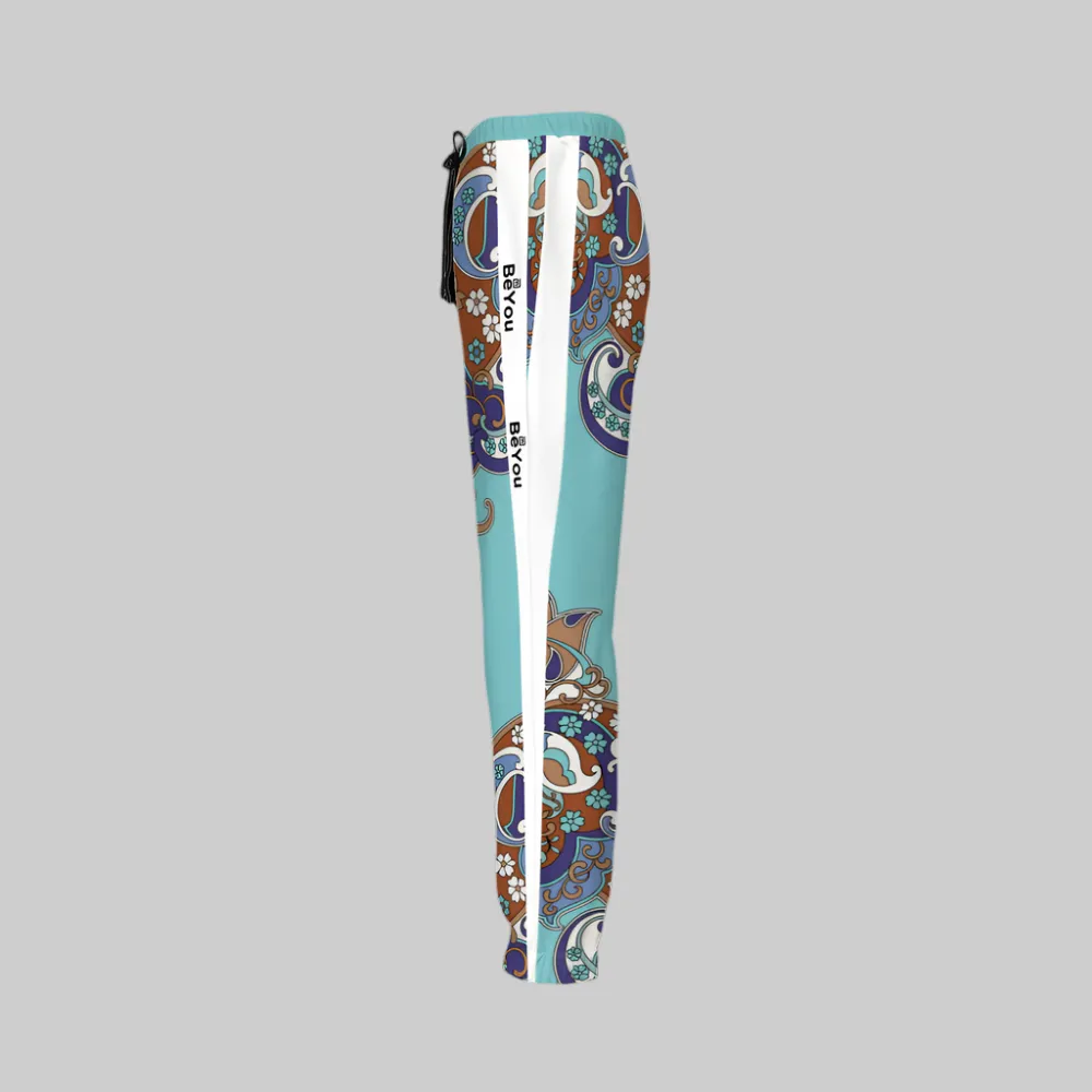Be-Dominate Unisex Turquois Recycled Jogging Pants