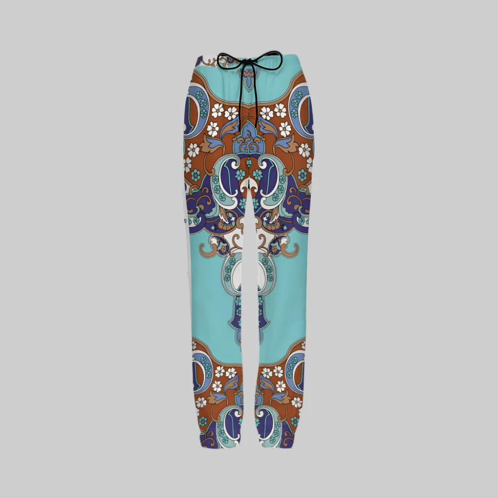 Be-Dominate Unisex Turquois Recycled Jogging Pants