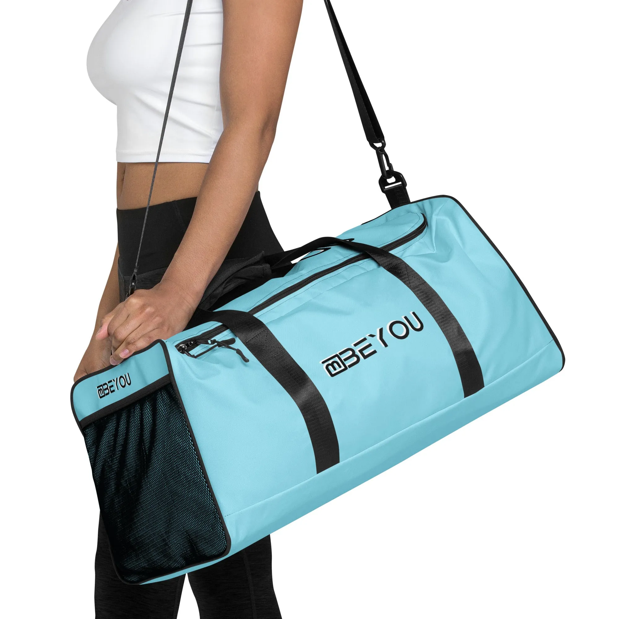 Be-Simple Large Travel Sky Blue Unisex Duffle Bag