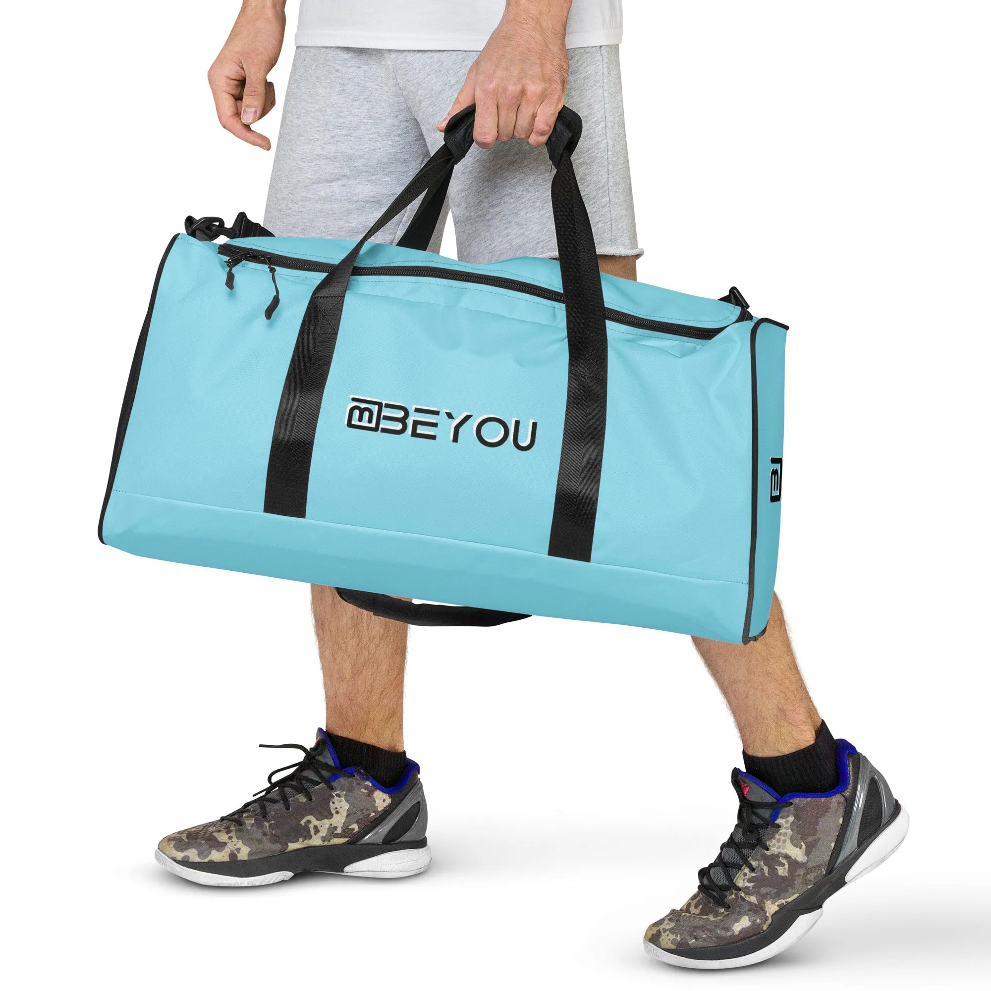 Be-Simple Large Travel Sky Blue Unisex Duffle Bag