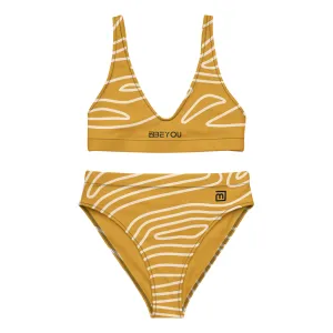 Be-Whirly Women’s Recycled Yellow Bikini Swimsuit