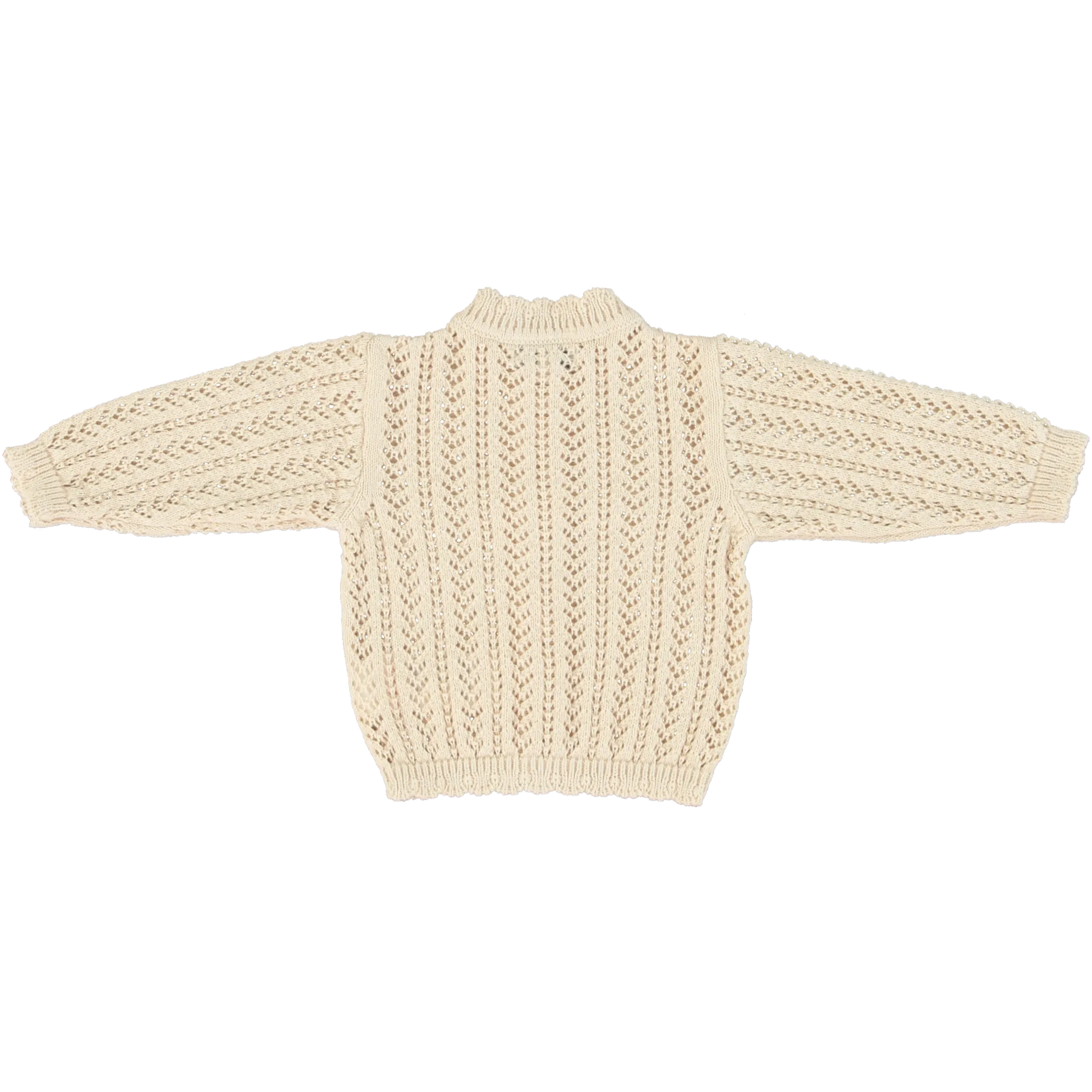 Bebe Organic Nora Natural Cardigan & Pant Set