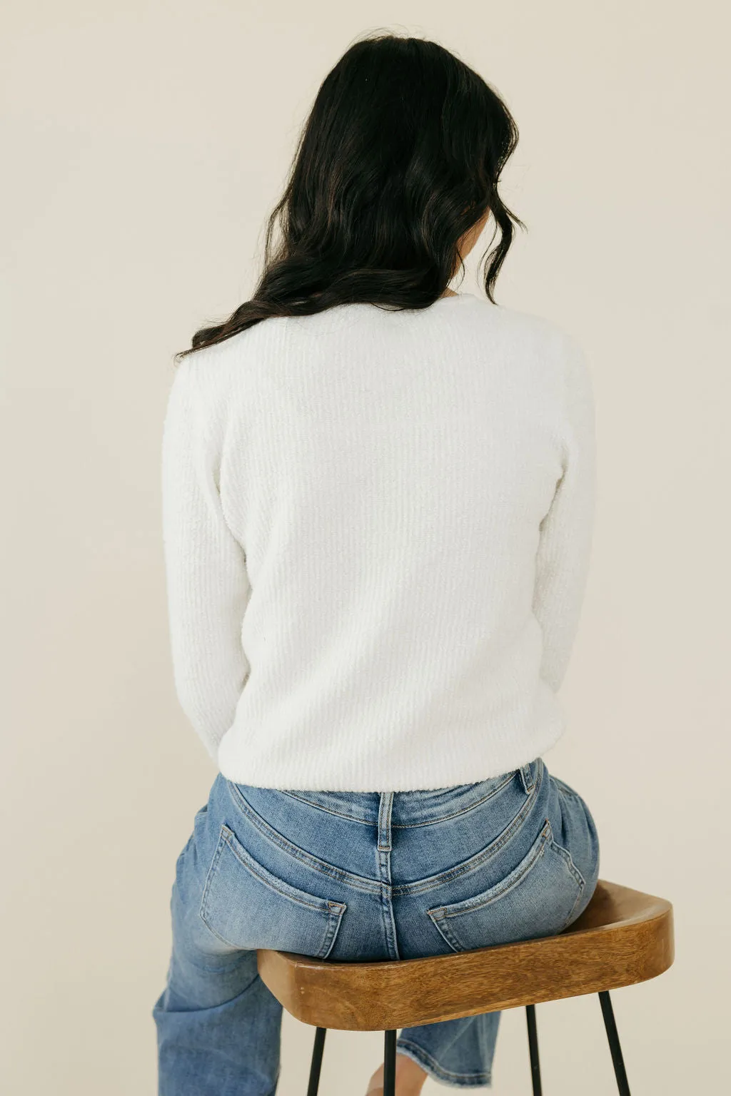 Beckham Cardigan-Ivory