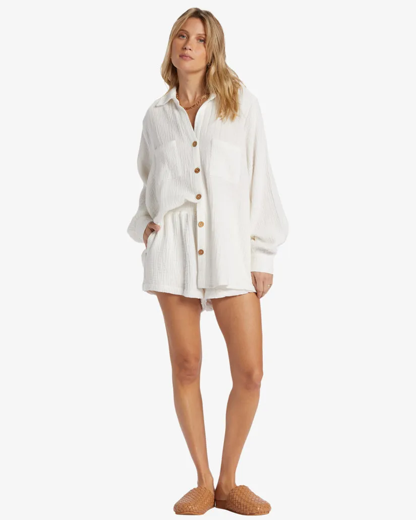 BILLABONG Swell Buttoned Gauze Shirt