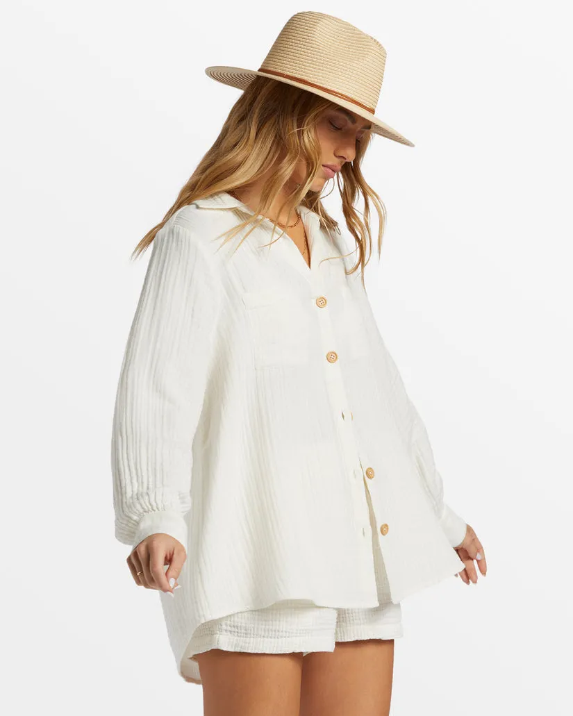 BILLABONG Swell Buttoned Gauze Shirt