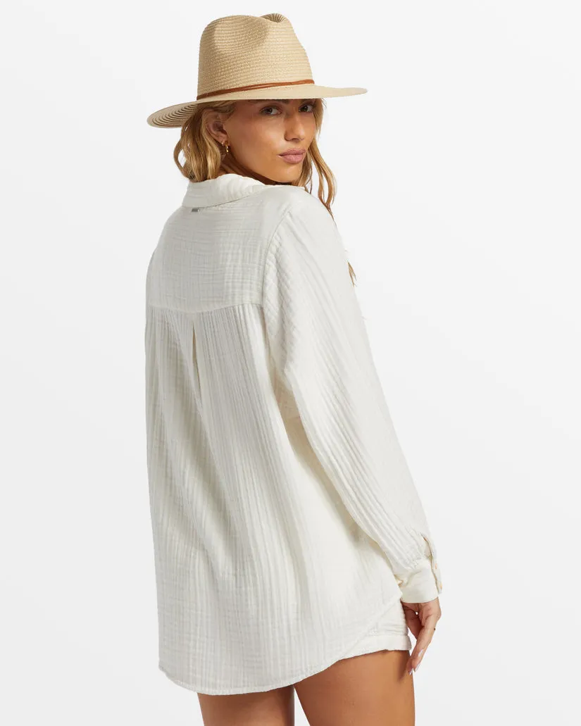 BILLABONG Swell Buttoned Gauze Shirt