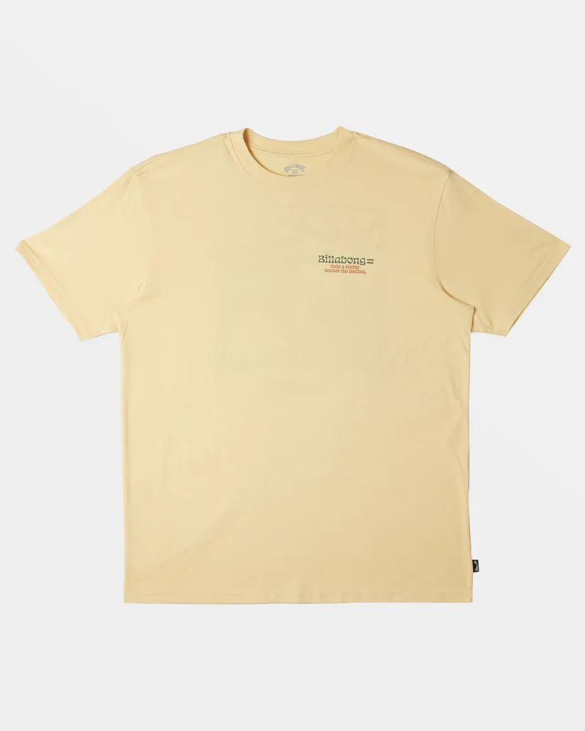 Billabong Twin Fins Tee-Papaya