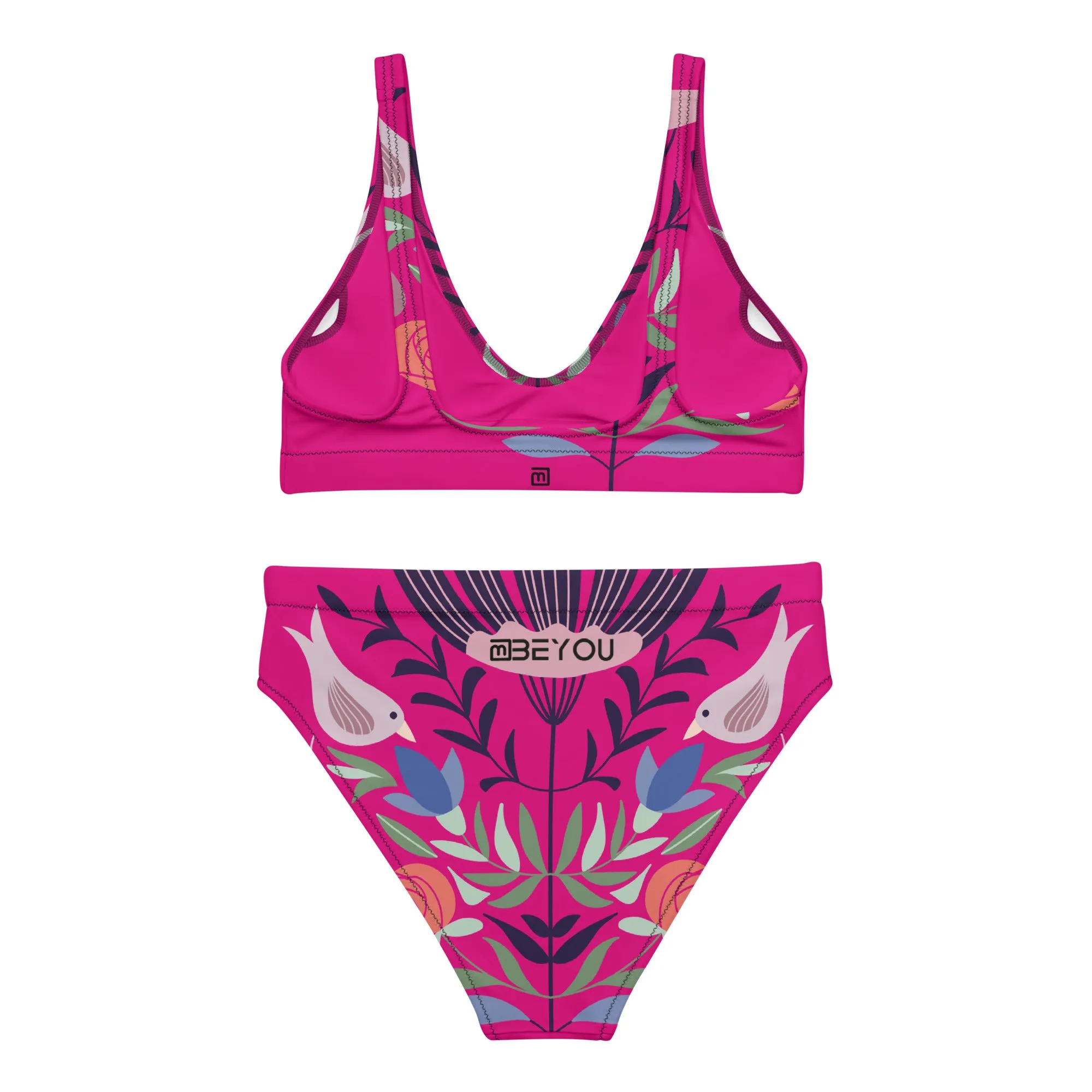 Birdie-Love Recycled Pink Bikini Swimsuit