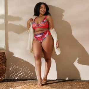 Birdie-Love Recycled Red Bikini Swimsuit