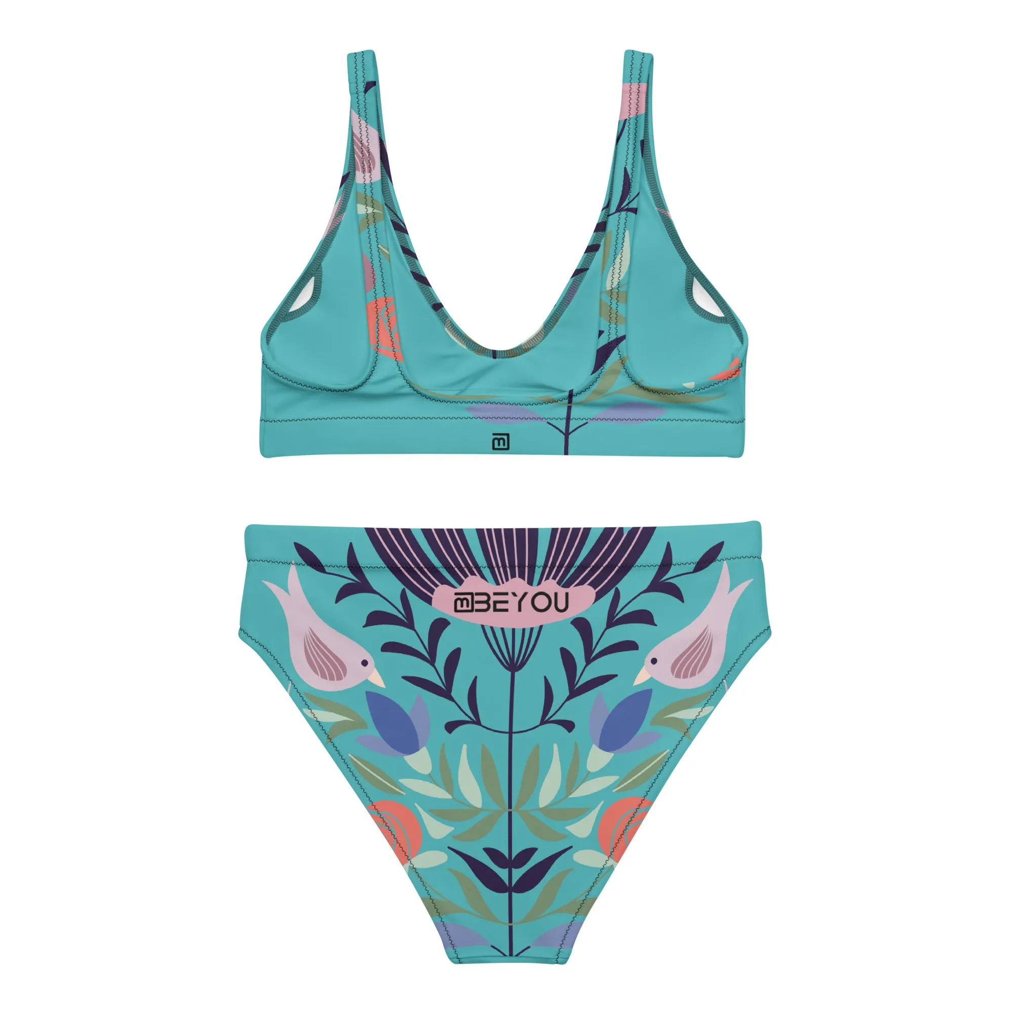 Birdie Recycled Turquois Bikini Swimsuit