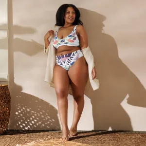 Birdie Recycled White Bikini Swimsuit