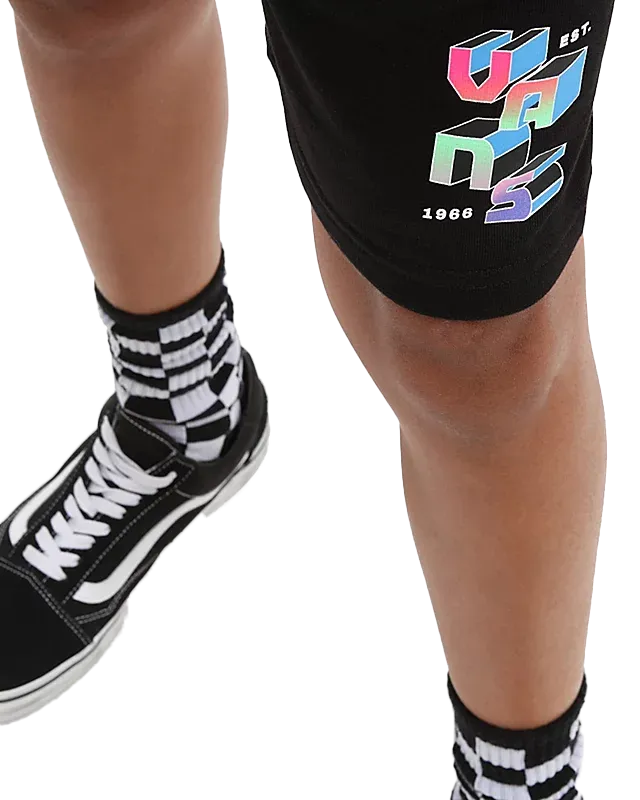Boys Digital Flash Fleece Boardshorts in Black
