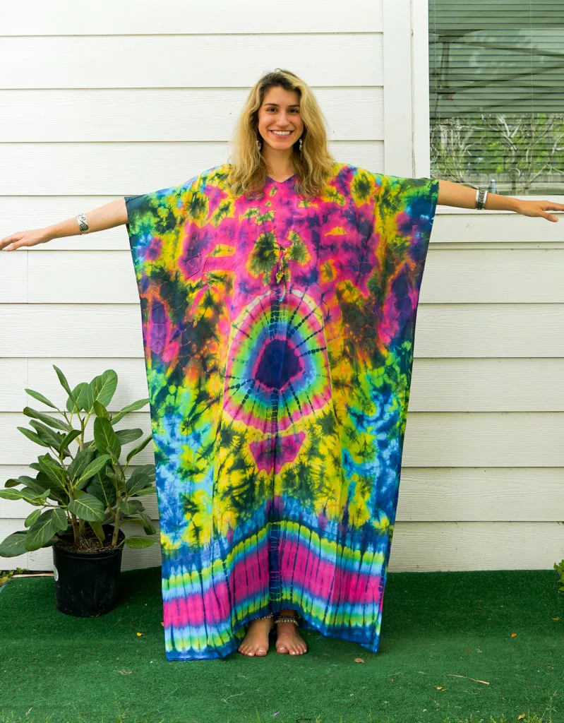 Colorburst Harmony Tie Dye Kaftan
