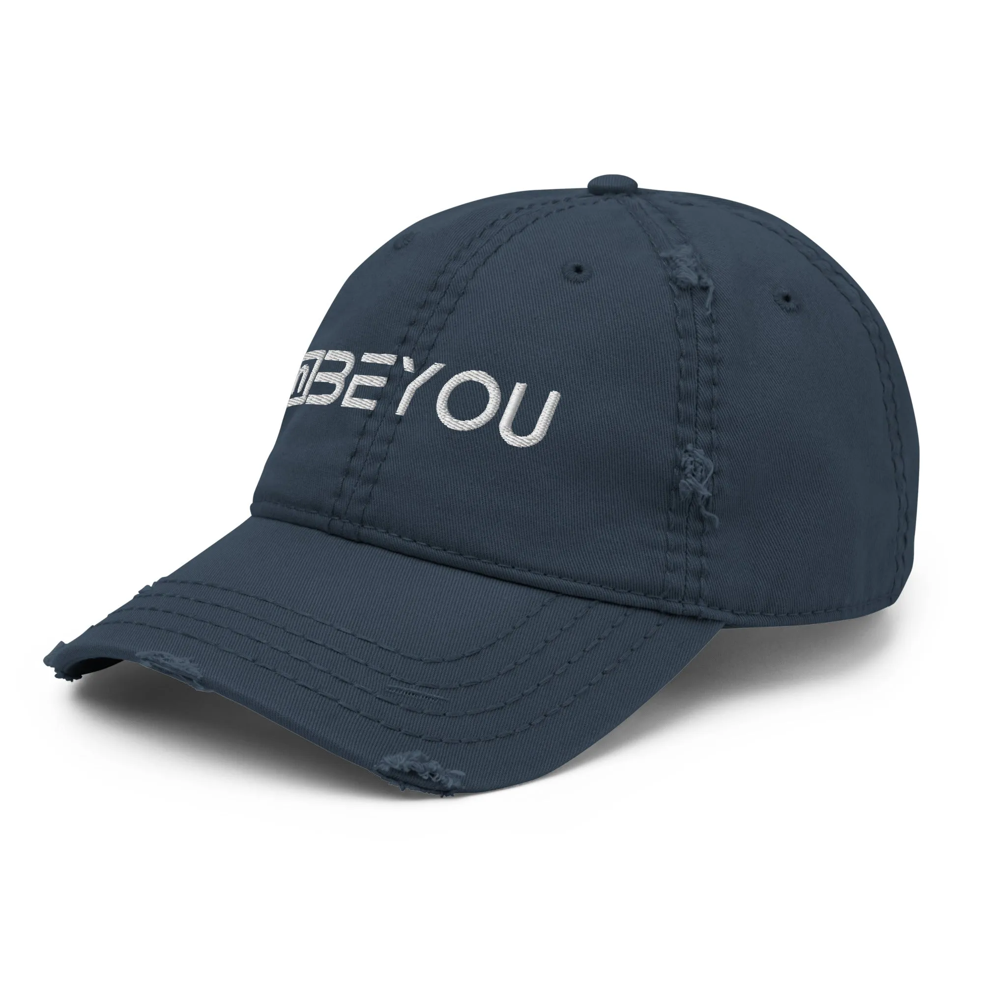 Distressed Dad BeYou Logo Hat