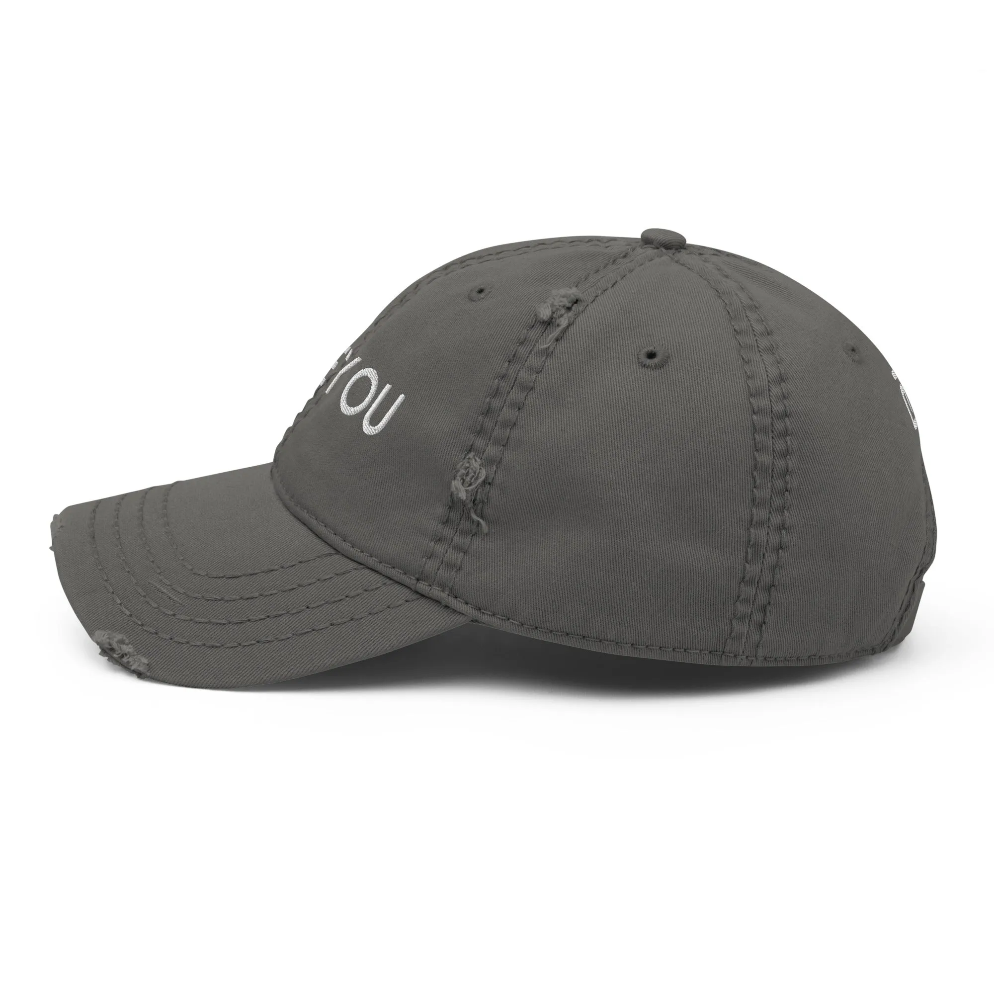 Distressed Dad BeYou Logo Hat