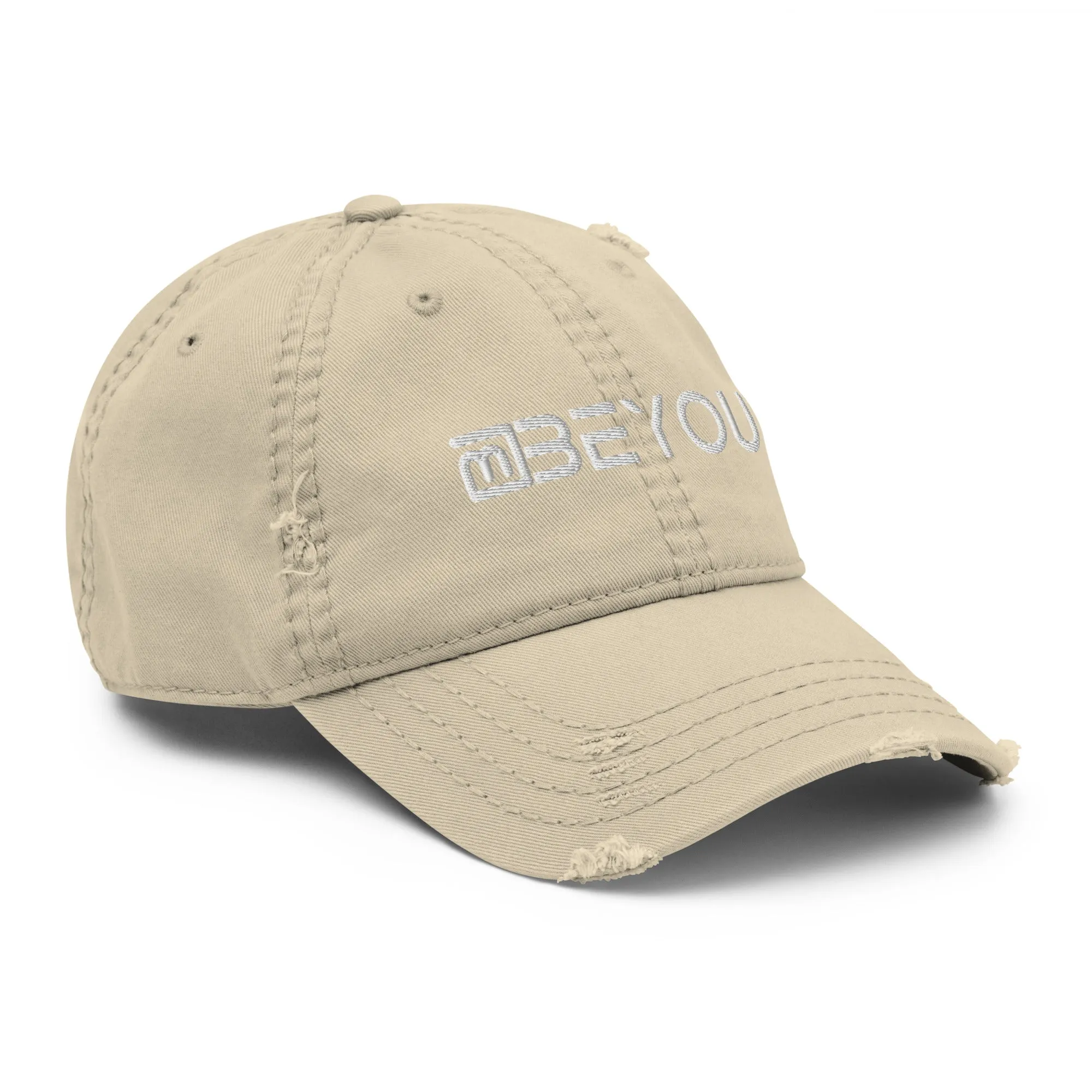 Distressed Dad BeYou Logo Hat