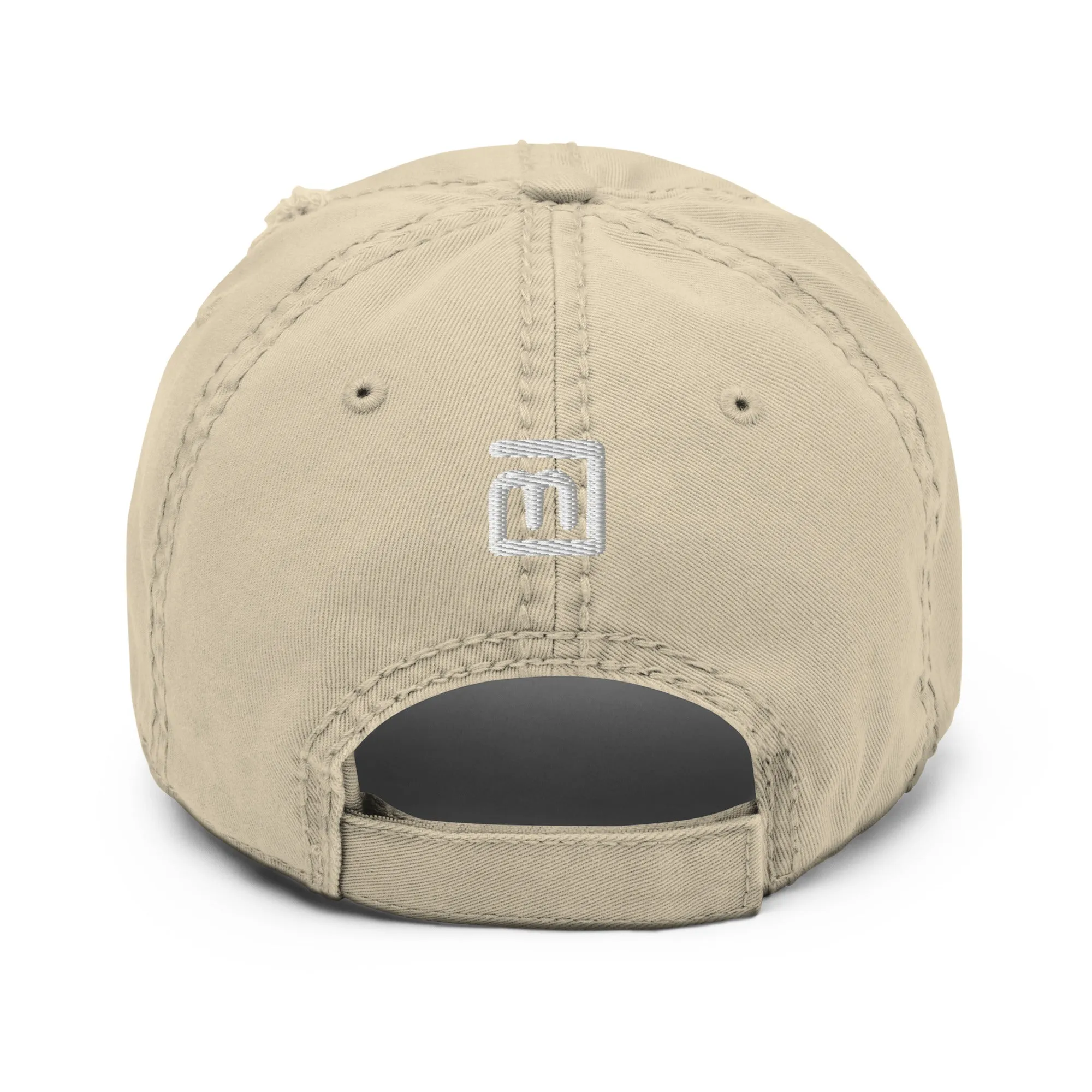 Distressed Dad BeYou Logo Hat