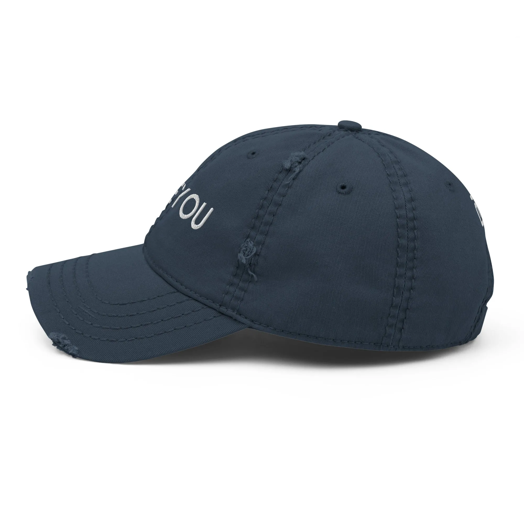 Distressed Dad BeYou Logo Hat