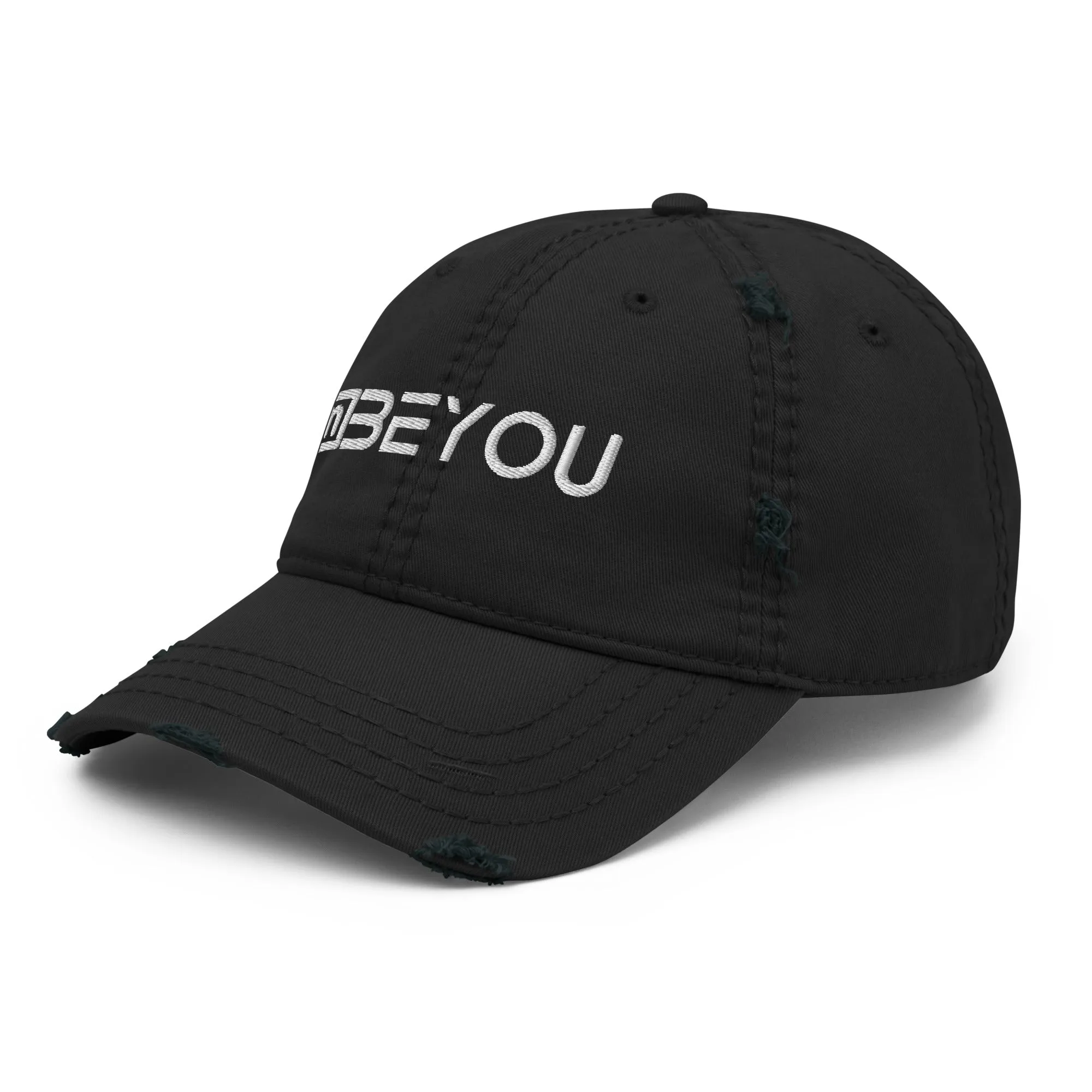 Distressed Dad BeYou Logo Hat