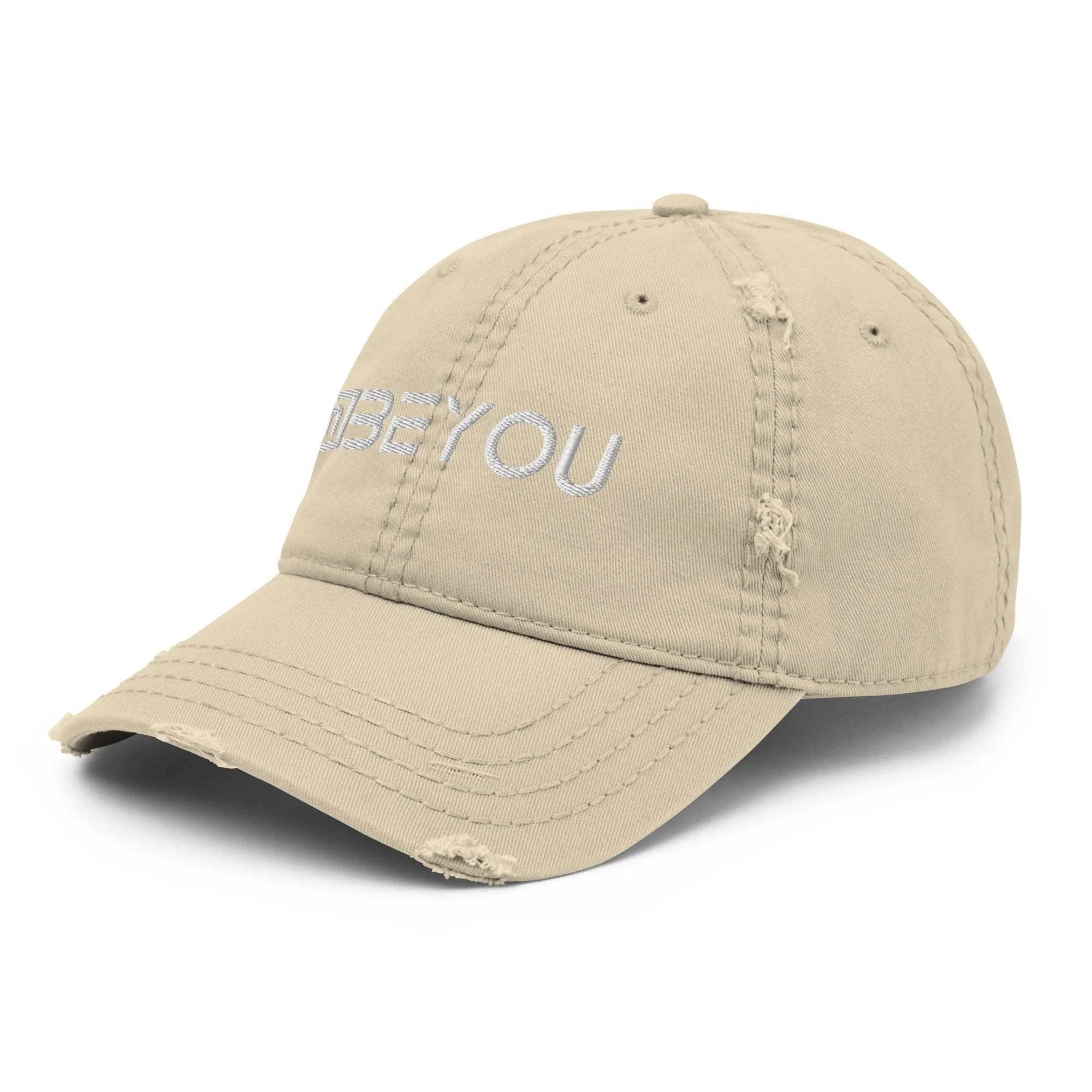 Distressed Dad BeYou Logo Hat
