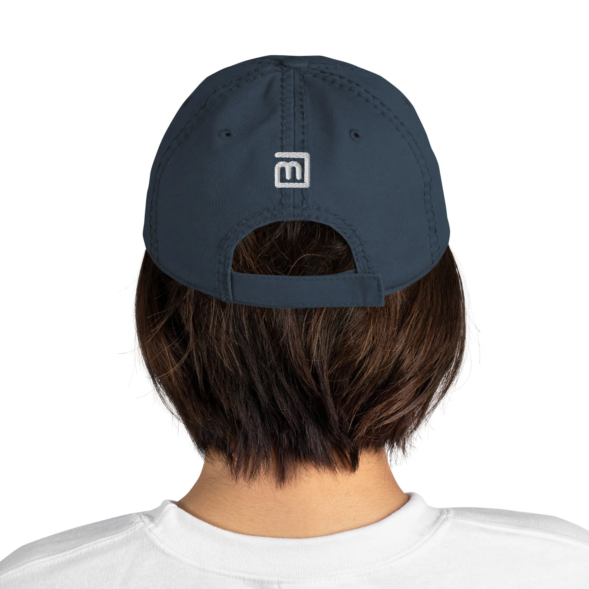 Distressed Dad BeYou Logo Hat