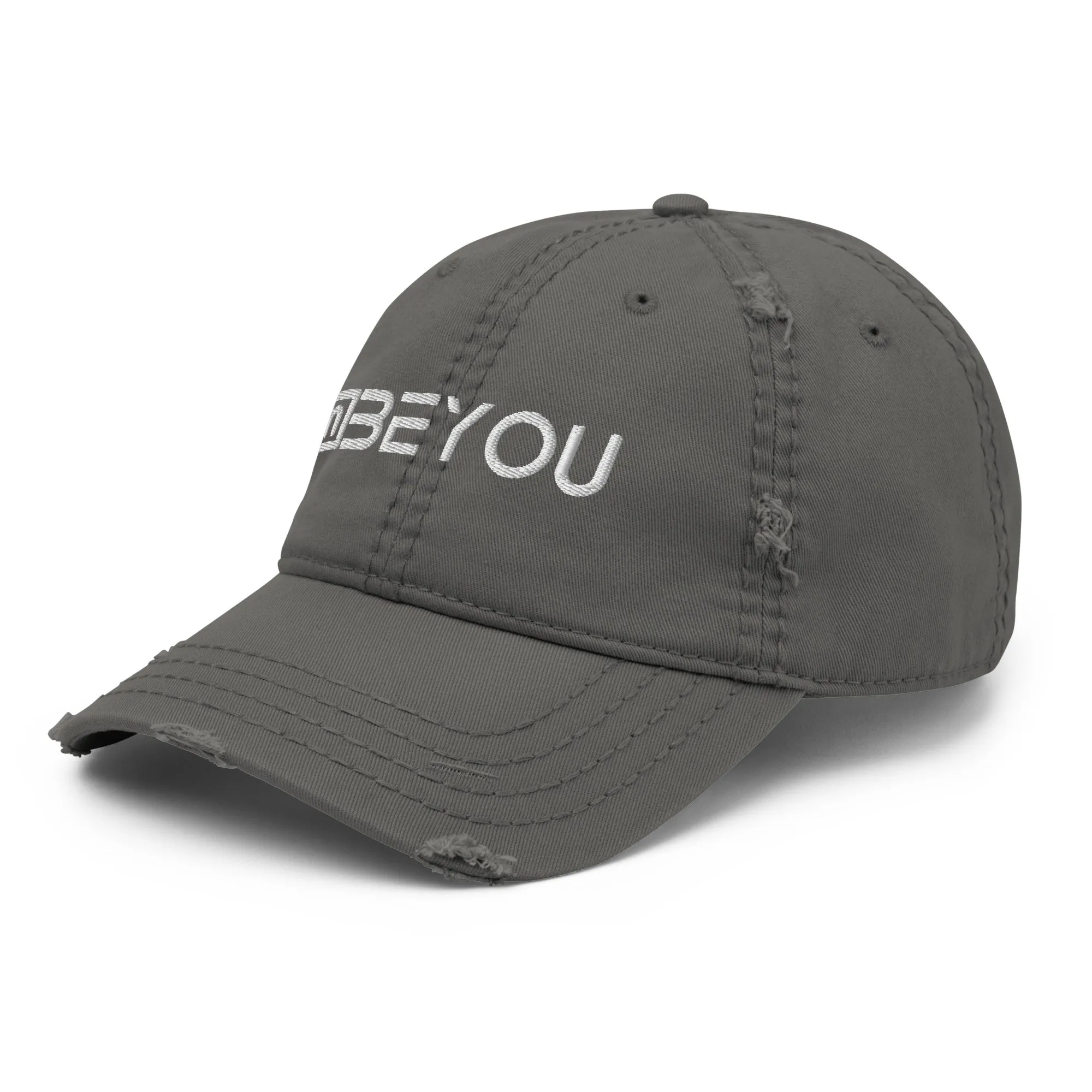 Distressed Dad BeYou Logo Hat
