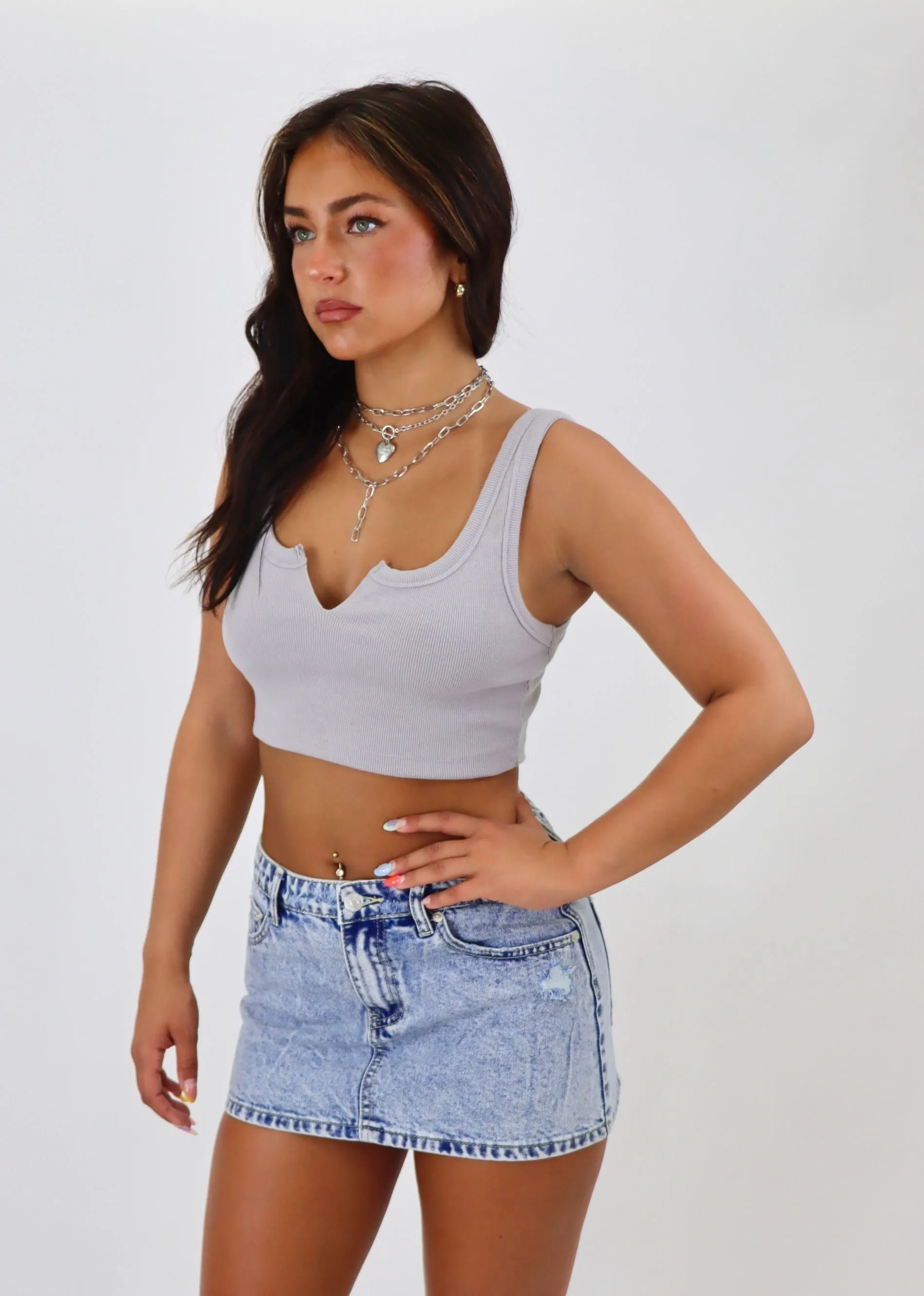 Doin' Time Tank ★ Grey
