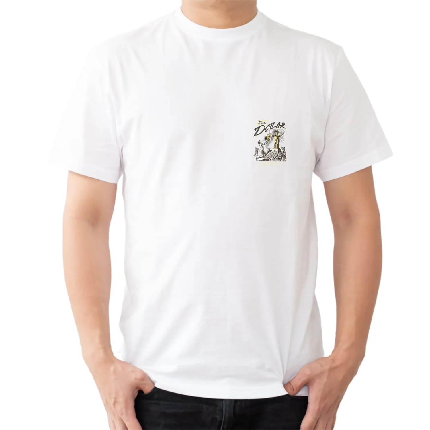 Dollar Mens cotton printed T-shirt