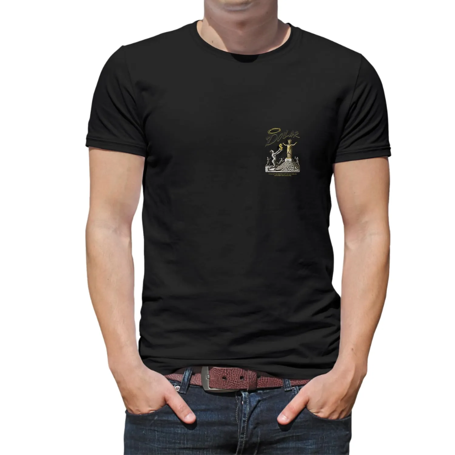 Dollar Mens cotton printed T-shirt