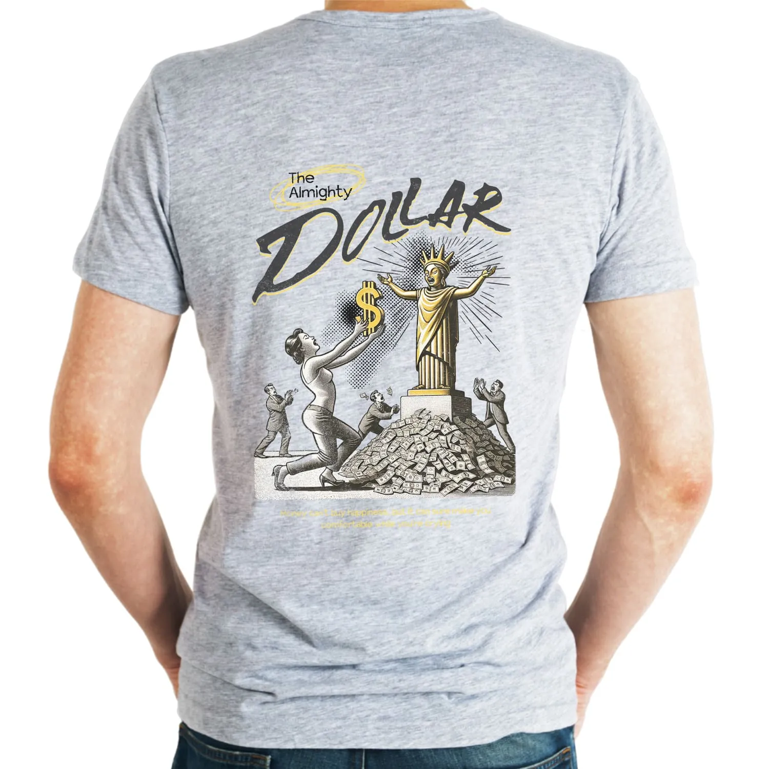 Dollar Mens cotton printed T-shirt