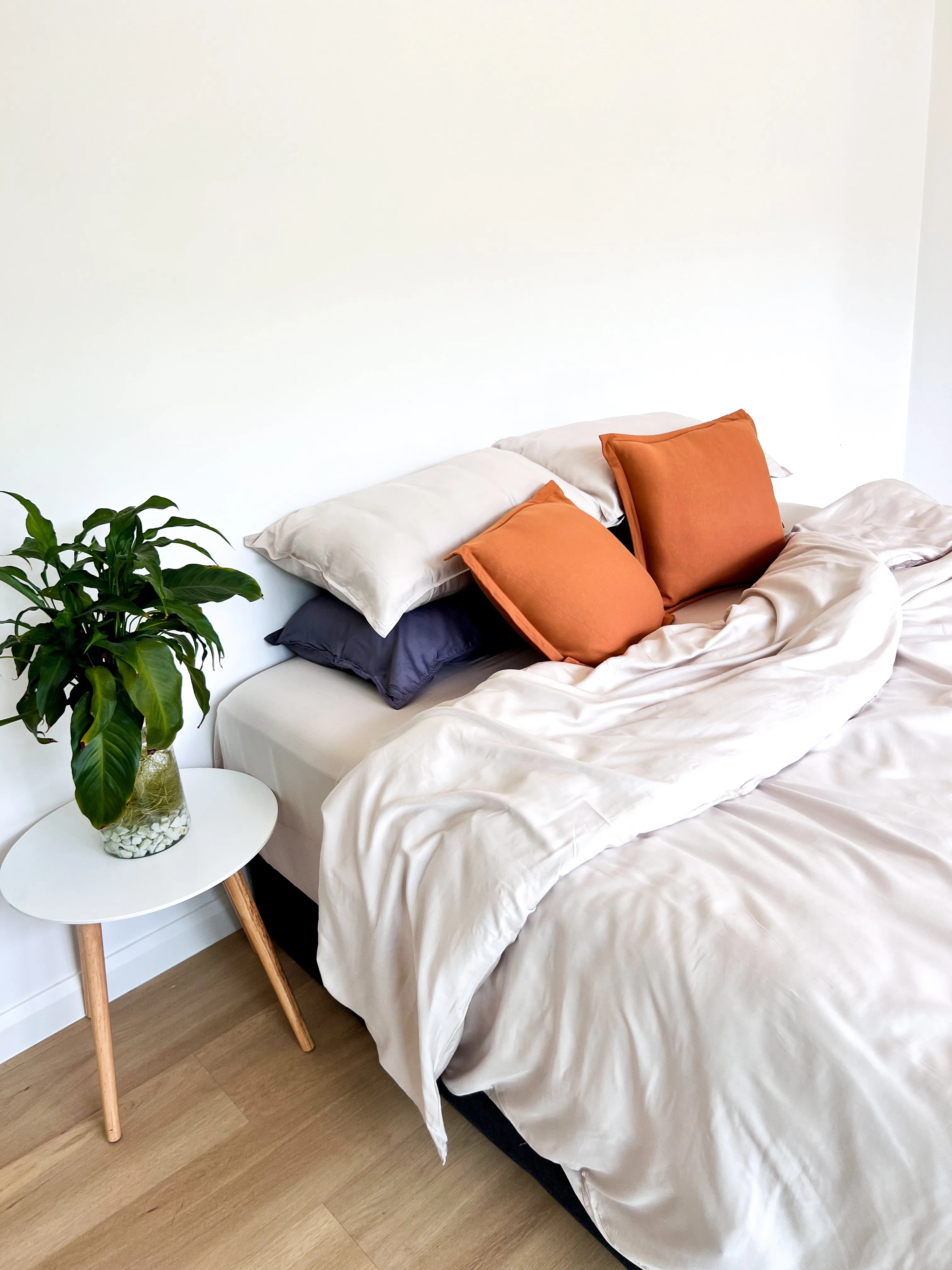 Doona Cover - Bone Woven Bamboo