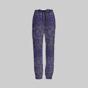 Feather-Me Unisex Casual Blue Recycled Jogging Pants