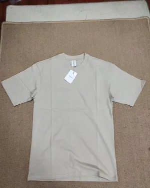 Febecool T-shirts, men's round neck t-shirts, short, white