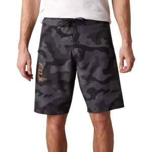 FOX OVERHEAD CAMO STRETCH 21 INCH BOARDSHORTS [BLACK CAMO]