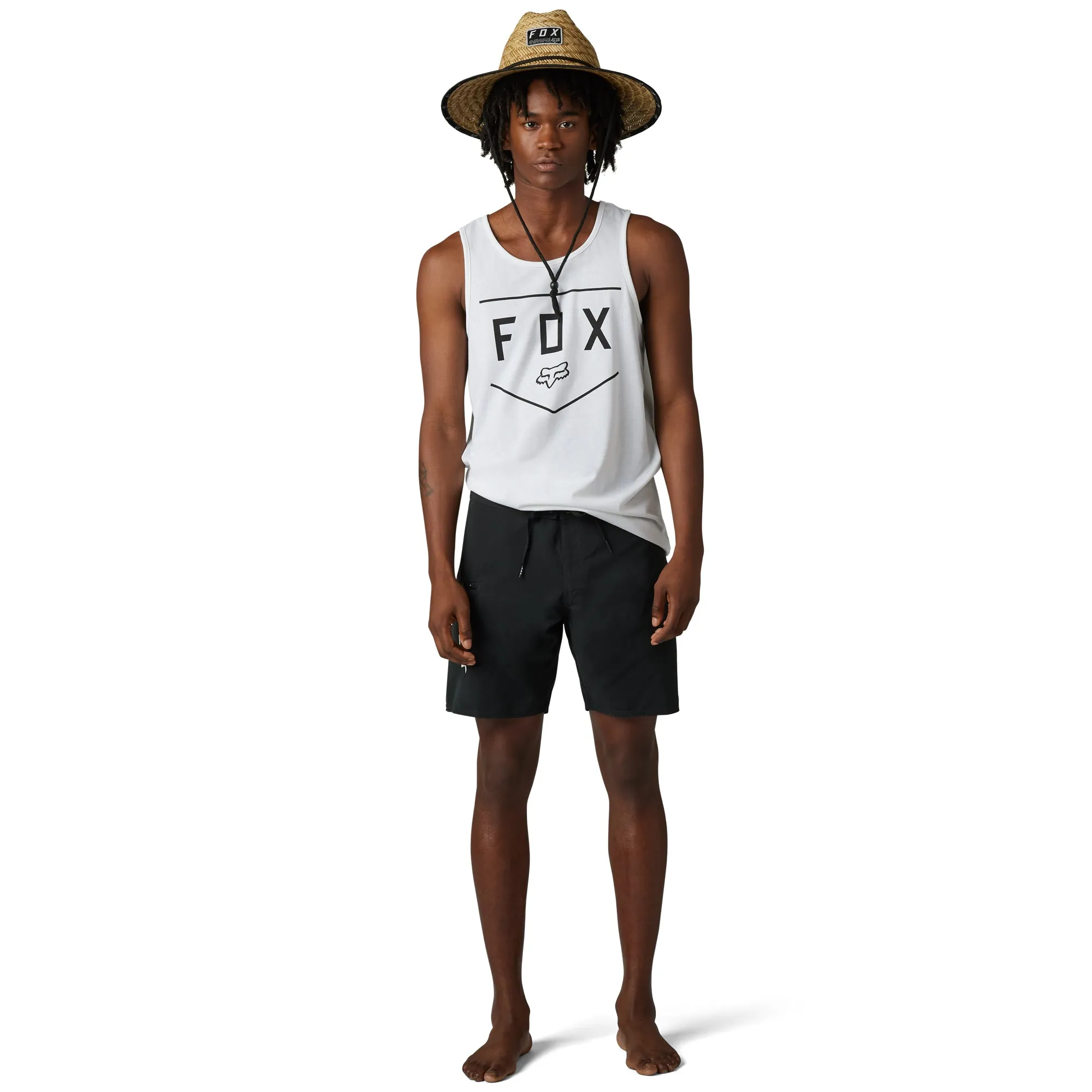 Fox Racing Overhead Boardshorts 18" Black/White