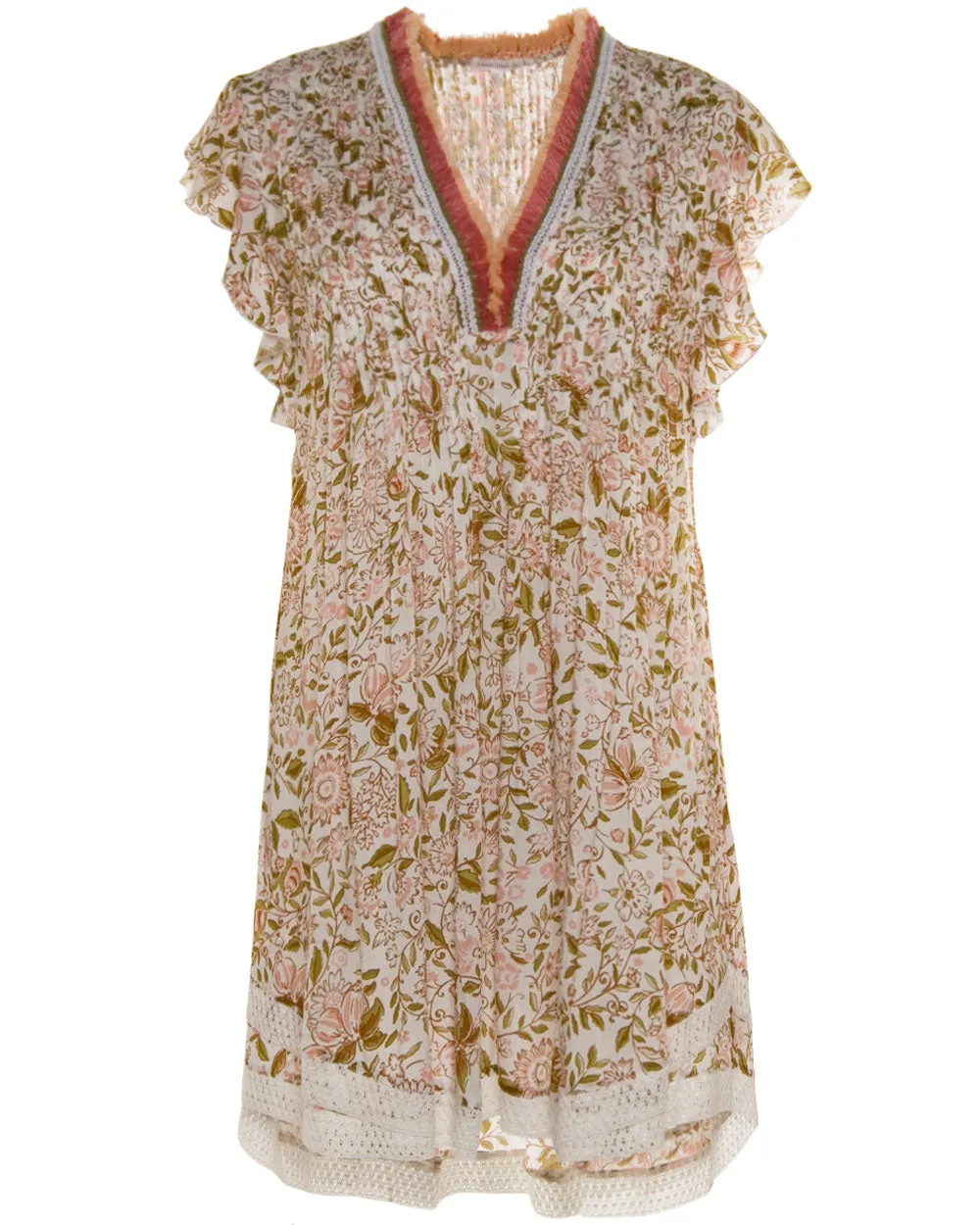 Green Menton Sasha Mini Dress