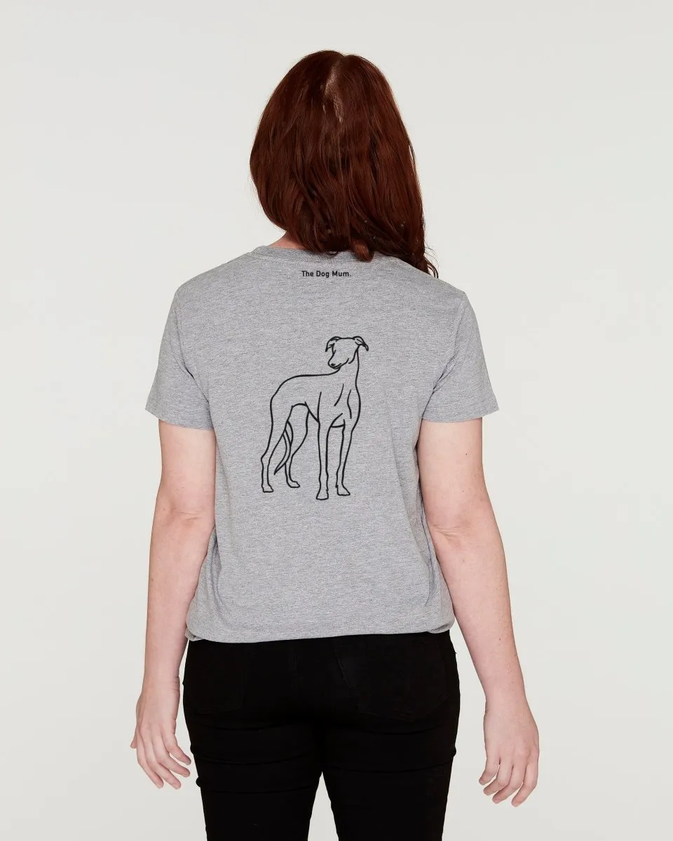 Greyhound Mum Illustration: Classic T-Shirt