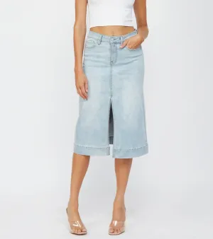 HIGH RISE A LINE SKIRT